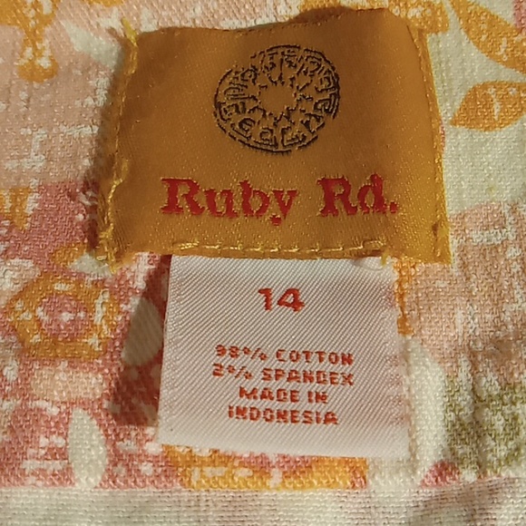 Ruby Rd Beaded Short Jacket 14 Colorful Denim-like - Picture 6 of 14